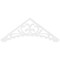 Ekena Millwork Pitch Genova Architectural Grade PVC Gable Pediment, 72"W x 27"H x 1"P (9/12) GPP072X027X100GEN - alternate 5